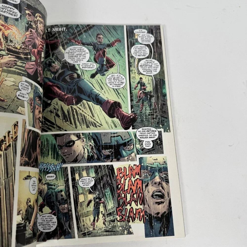 Marvel Captain America Patriot Trade Paperback Comic‎ Book 2011 First Printing
